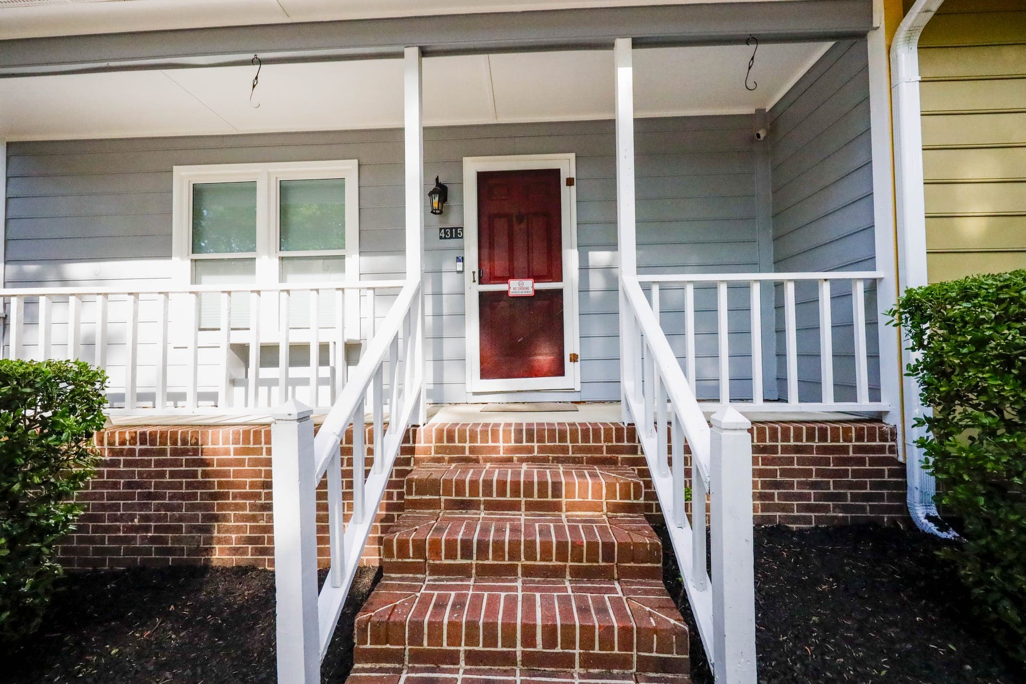Front porch and entry
